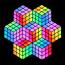 LEDJ Rubix RGB 3D Panel