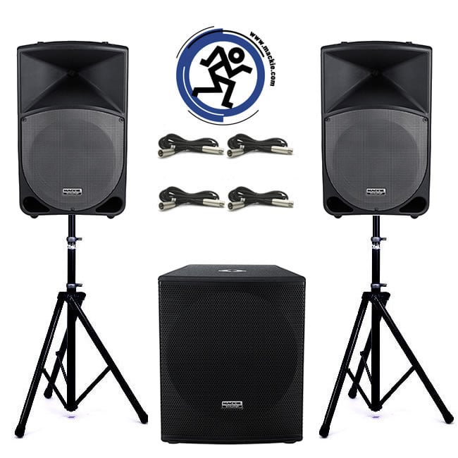 Mackie Thump Pack # 1 - 2800W Active Sound System