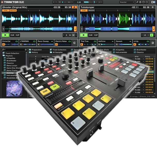 Novation Twitch USB Controller With Traktor Duo 2
