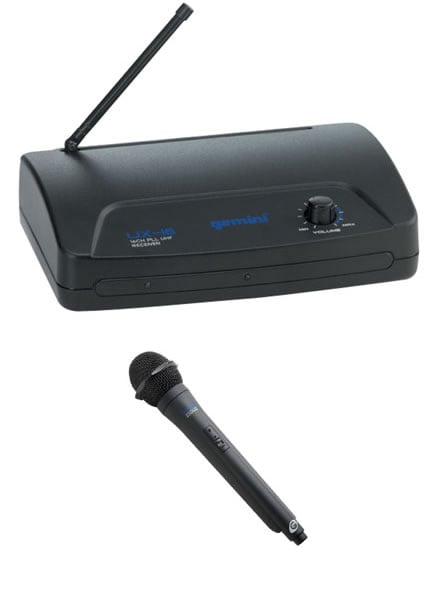 Gemini UX16 Handheld Radio Microphne UHF System