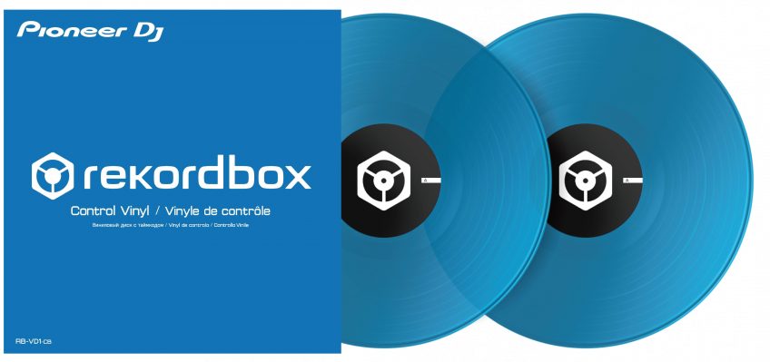 Pioneer RB-VD1-CB Rekordbox Control Vinyl Blue