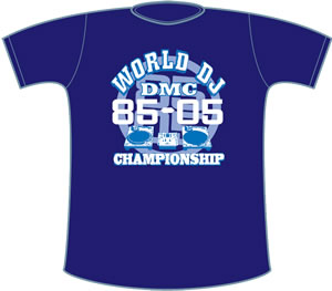 85-05 DMC World DJ Championship T-Shirt