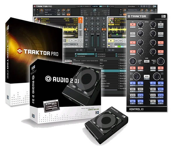 Traktor Pro & Kontrol X1 & Audio 2 Soundcard Bundle