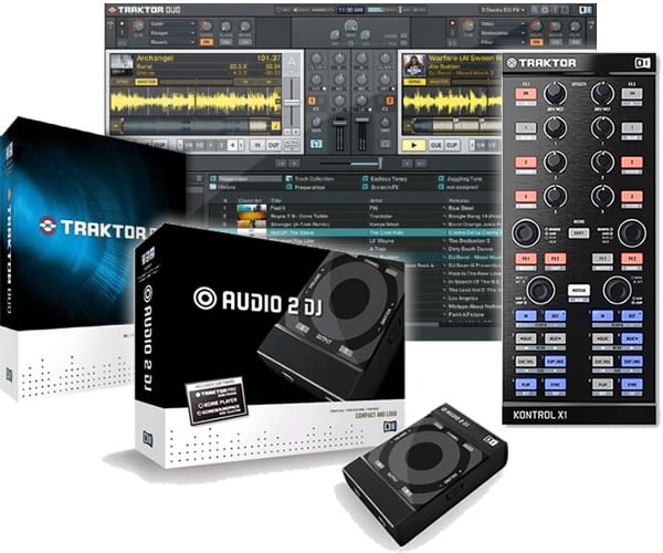 Traktor Duo & Kontrol X1 & Audio 2 Soundcard Bundle