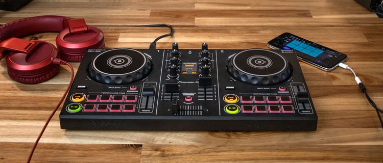 dj controller for mobile