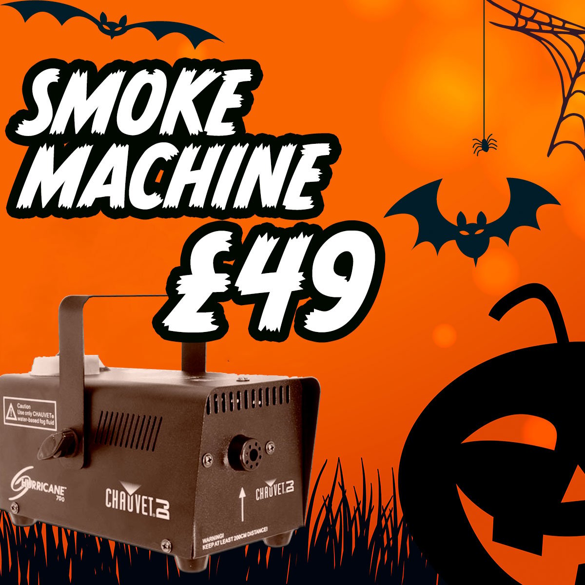 Halloween smoke machine