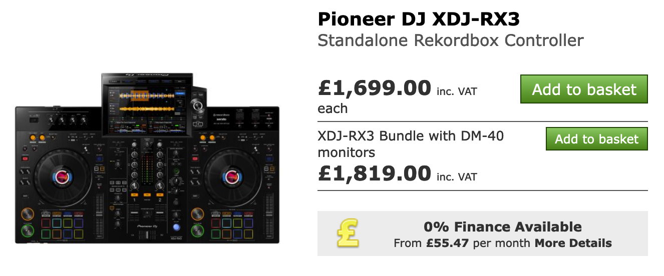 Pioneer XDJ-RX3