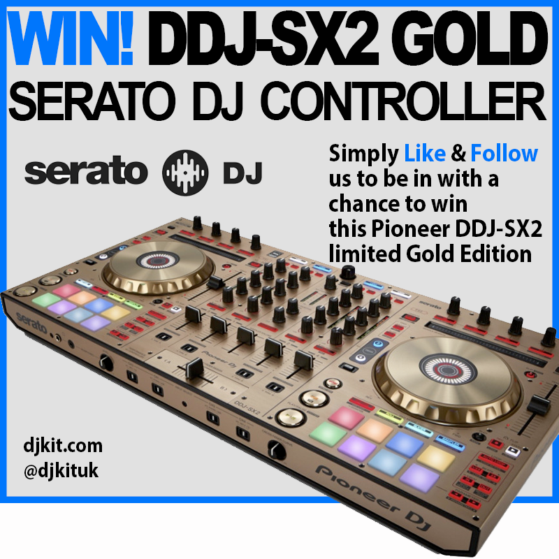 Win a Pioneer DDJ-SX-N Gold Limited Edition Controller