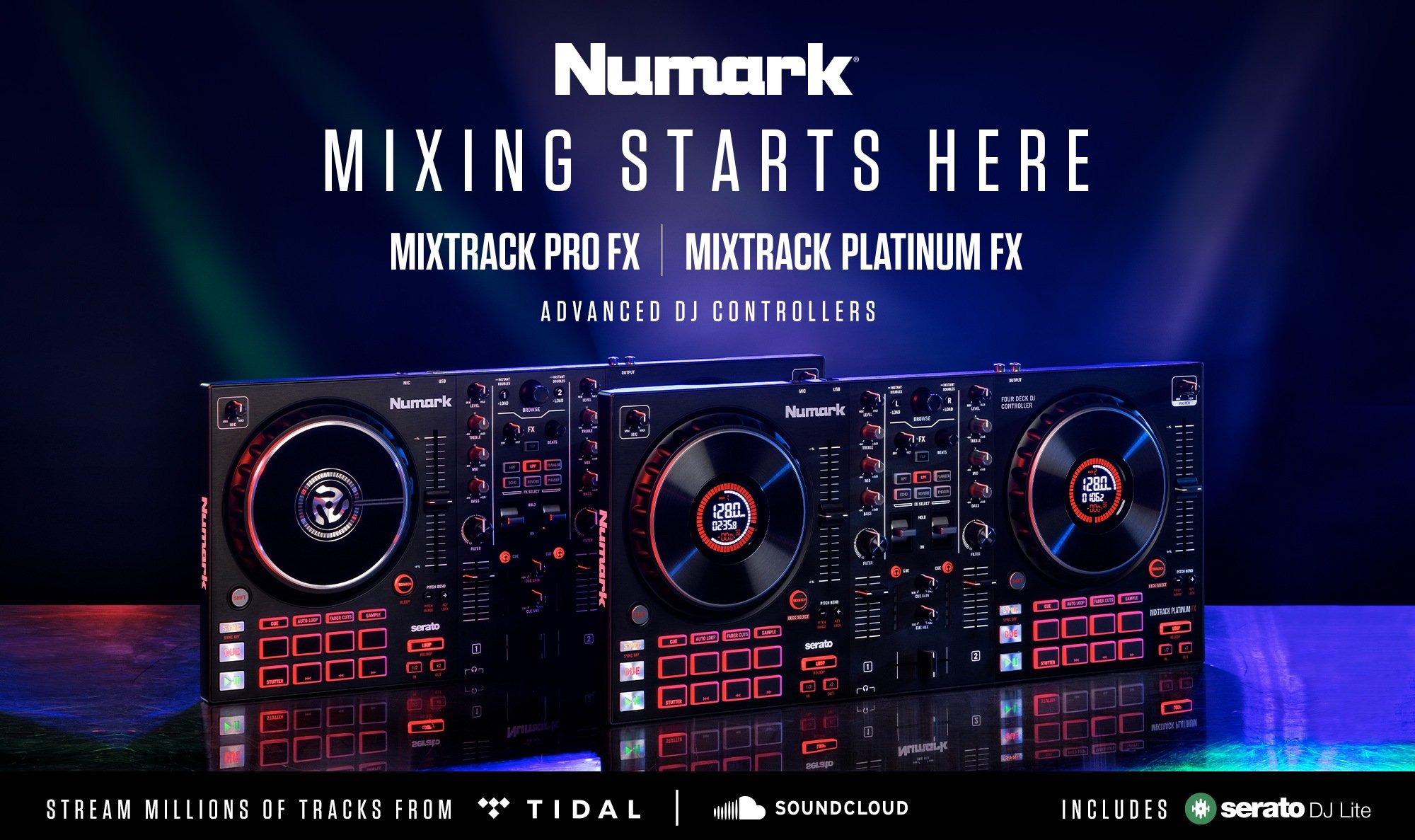 New Numark Mixtrack Pro Fx And Mixtrack Platinum Fx Whats The Difference
