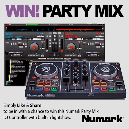 Competition time! this is your chance to win a Numark Party Mix Controller