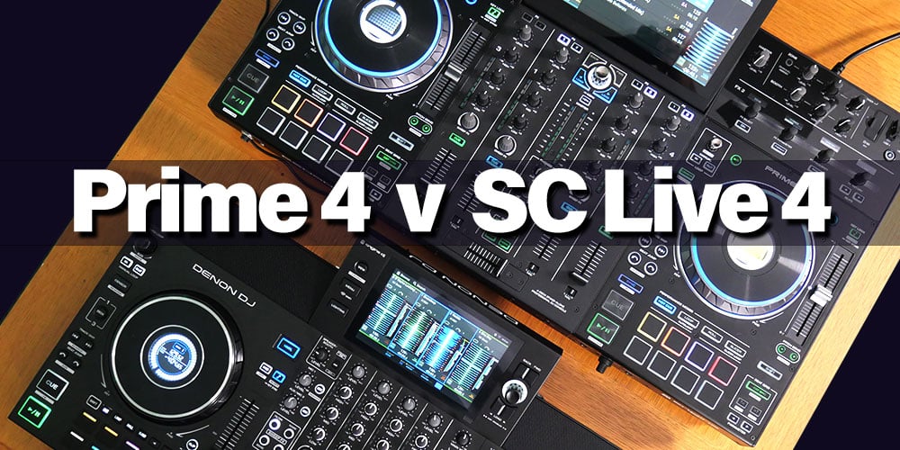 Difference between denon prime 4 and SC live 4